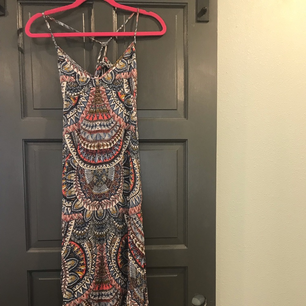 Billabong Tie Open Back Maxi Dress